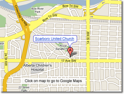 Map to Scarboro